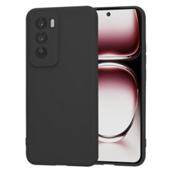 Husa silicon Oppo Reno12 Pro Techsuit SoftFlex, negru