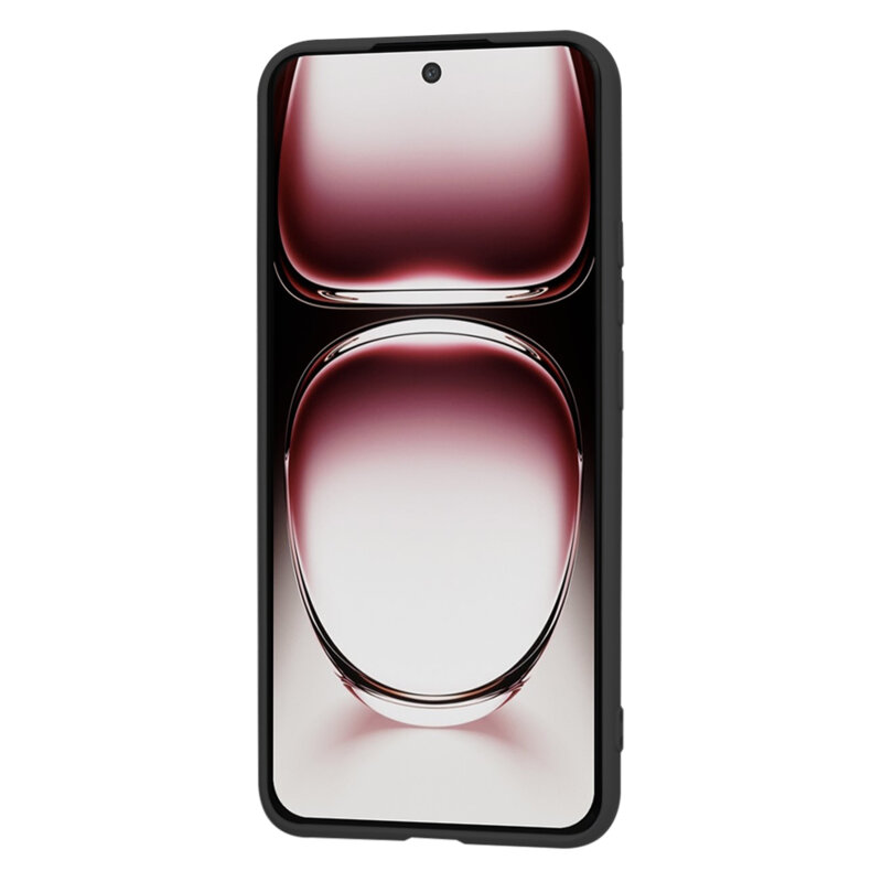 Husa silicon Oppo Reno12 Pro Techsuit SoftFlex, negru