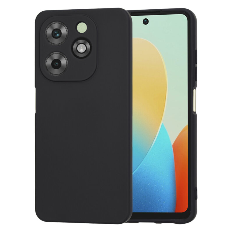 Husa silicon Tecno Spark Go 2024 Techsuit SoftFlex, negru