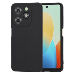 Husa silicon Tecno Spark 20C Techsuit SoftFlex, negru