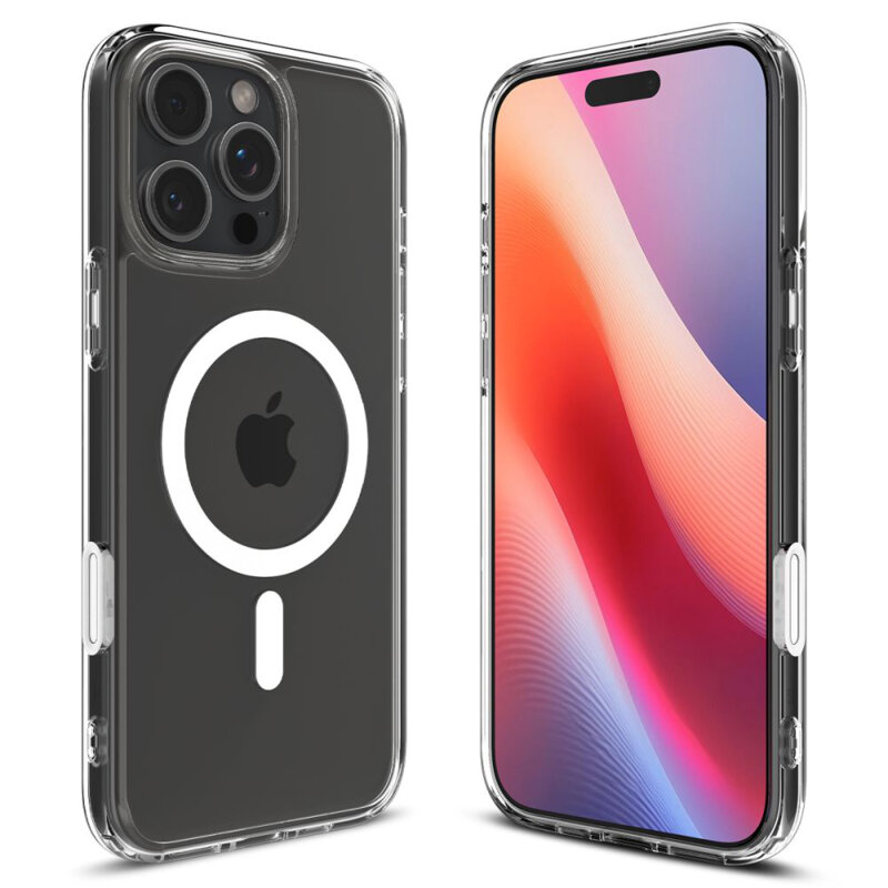 Husa iPhone 16 Pro Max Spigen Ultra Hybrid T MagSafe, alb