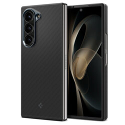 Husa Samsung Galaxy Z Fold6 Spigen Air Skin, negru aramid