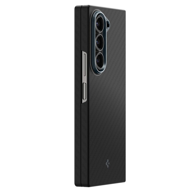 Husa Samsung Galaxy Z Fold6 Spigen Air Skin, negru aramid