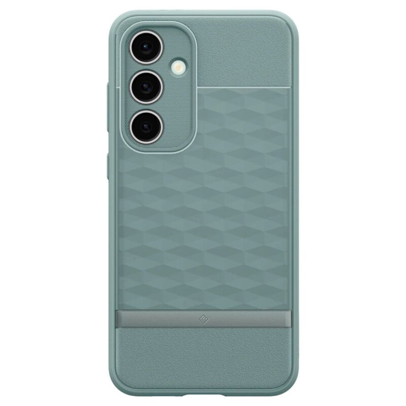 Husa Samsung Galaxy S24 FE Spigen Caseology Parallax, verde