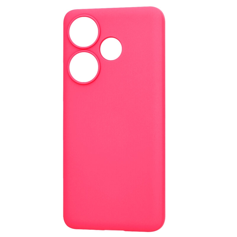 Husa silicon Xiaomi Poco F6 Techsuit SoftFlex, fucsia