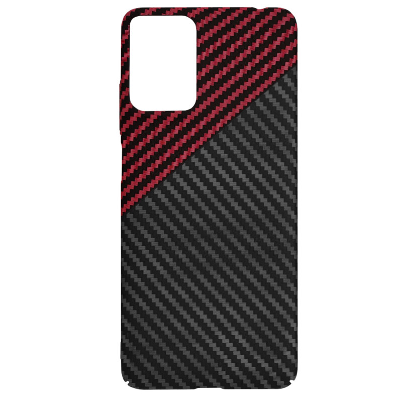 Husa Motorola Moto G24 Power Techsuit Carbonite FiberShell, rosu inchis