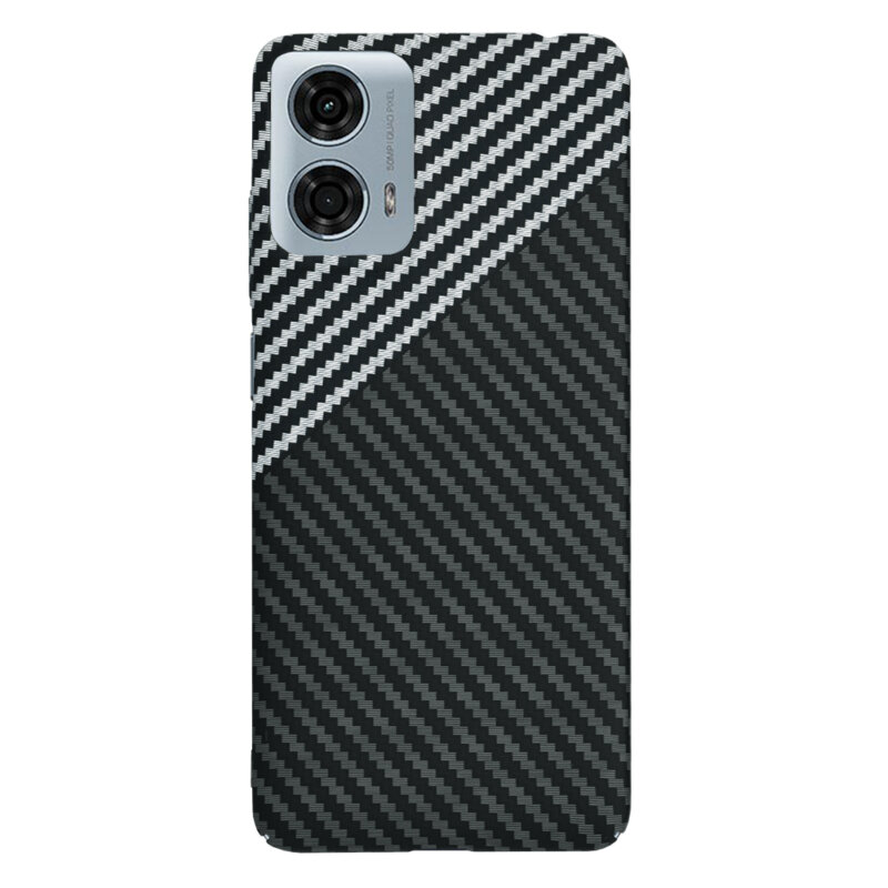 Husa Motorola Moto G24 Power Techsuit Carbonite FiberShell, gri