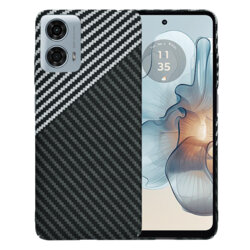 Husa Motorola Moto G24 Power Techsuit Carbonite FiberShell, gri
