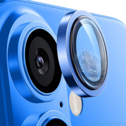 Folie sticla iPhone 16 Camera Protector Lito S+, albastru