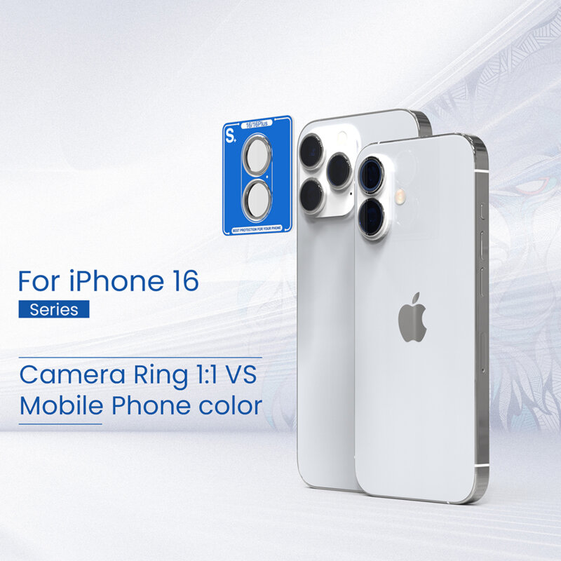 Folie sticla iPhone 16 Camera Protector Lito S+, roz