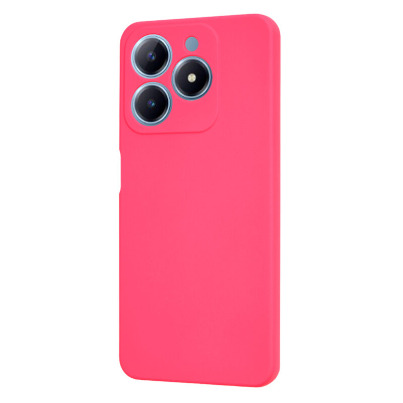 Husa silicon Realme C63 Techsuit SoftFlex, fucsia