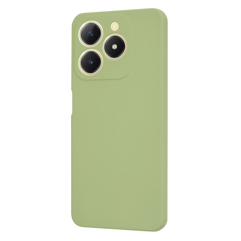 Husa silicon Realme C61 Techsuit SoftFlex, verde