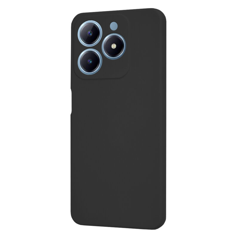 Husa silicon Realme C63 Techsuit SoftFlex, negru