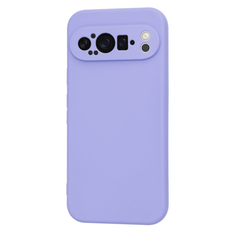 Husa silicon Google Pixel 9 Pro Techsuit SoftFlex, violet
