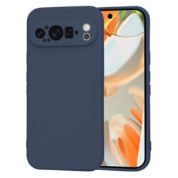 Husa silicon Google Pixel 9 Pro Techsuit SoftFlex, bleumarin