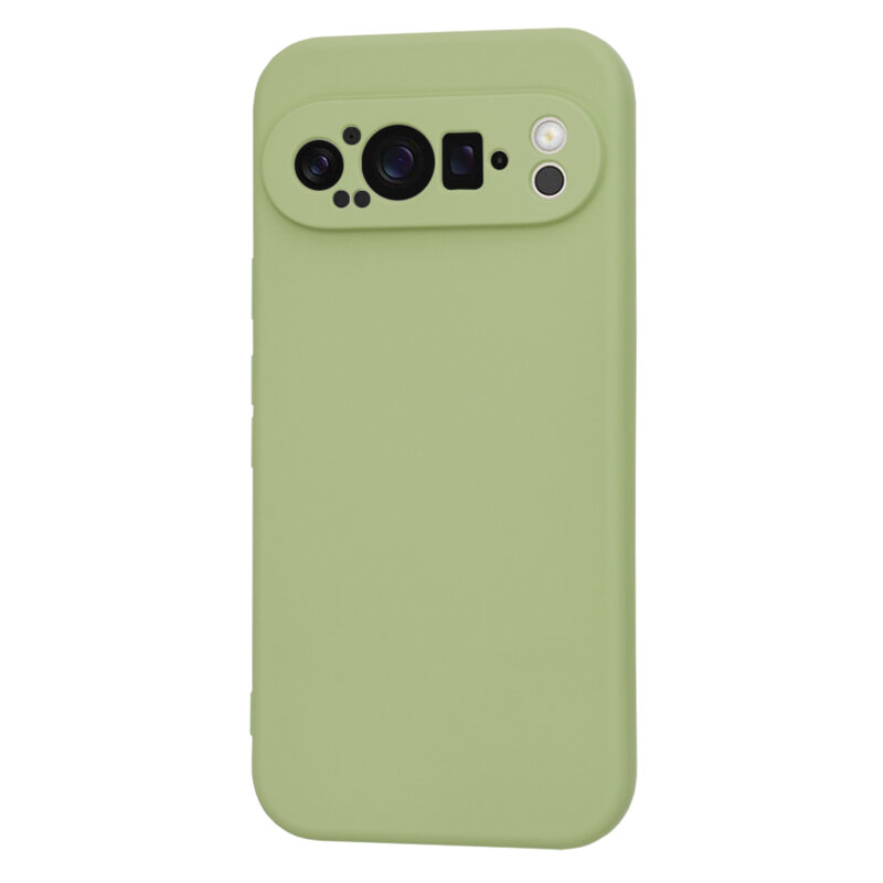 Husa silicon Google Pixel 9 Pro Techsuit SoftFlex, verde