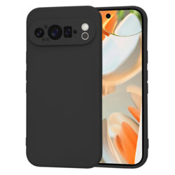 Husa silicon Google Pixel 9 Pro Techsuit SoftFlex, negru