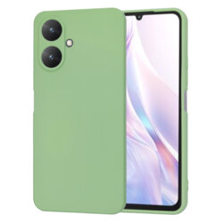 Husa silicon Xiaomi Redmi 13C 5G Techsuit SoftFlex, verde deschis