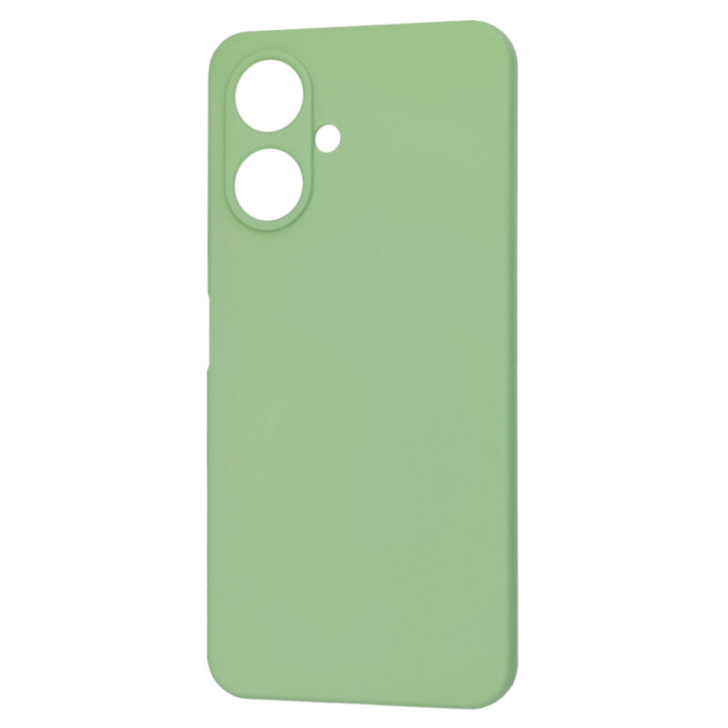 Husa silicon Xiaomi Redmi 13C 5G Techsuit SoftFlex, verde deschis