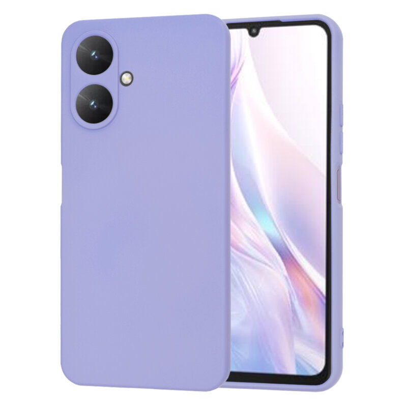 Husa silicon Xiaomi Redmi 13C 5G Techsuit SoftFlex, violet