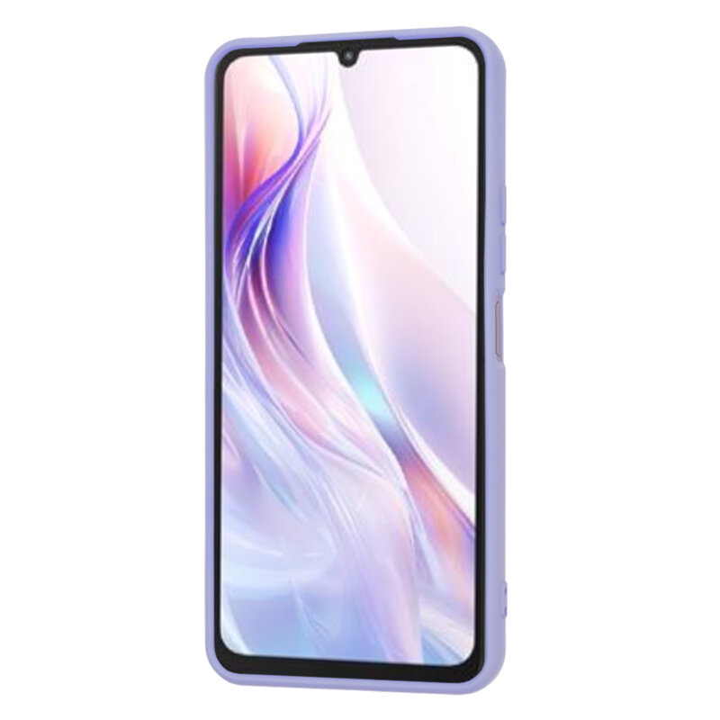 Husa silicon Xiaomi Redmi 13C 5G Techsuit SoftFlex, violet