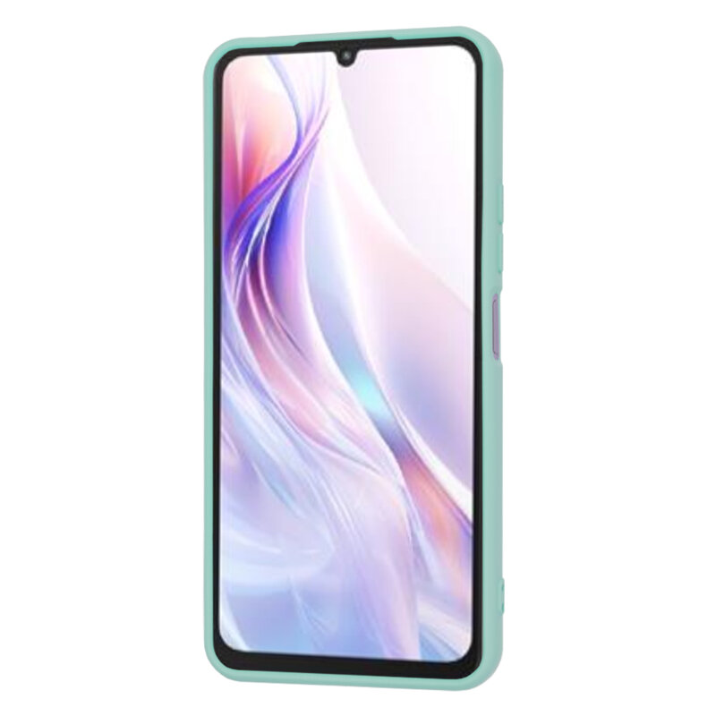 Husa silicon Xiaomi Redmi 13C 5G Techsuit SoftFlex, turcoaz