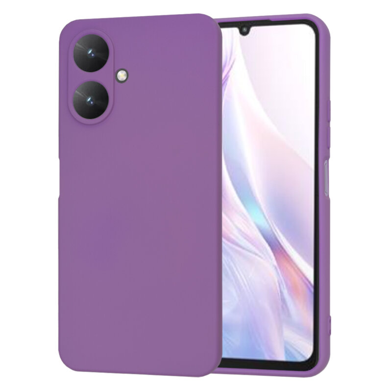 Husa silicon Xiaomi Redmi 13C 5G Techsuit SoftFlex, mov