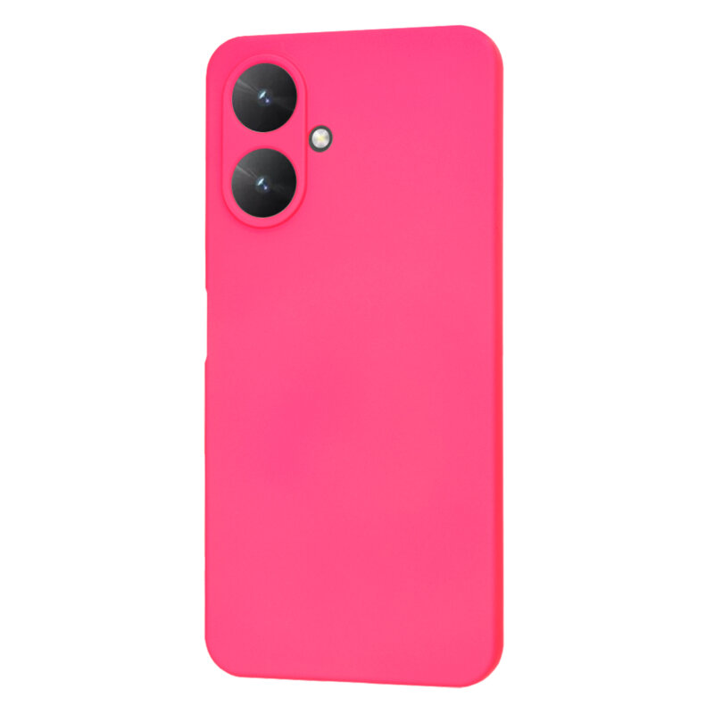 Husa silicon Xiaomi Redmi 13C 5G Techsuit SoftFlex, fucsia