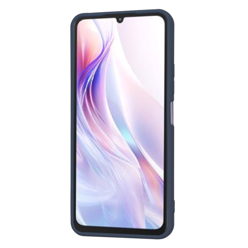 Husa silicon Xiaomi Redmi 13C 5G Techsuit SoftFlex, bleumarin