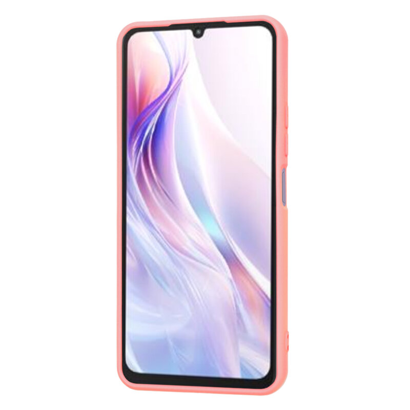 Husa silicon Xiaomi Redmi 13C 5G Techsuit SoftFlex, roz