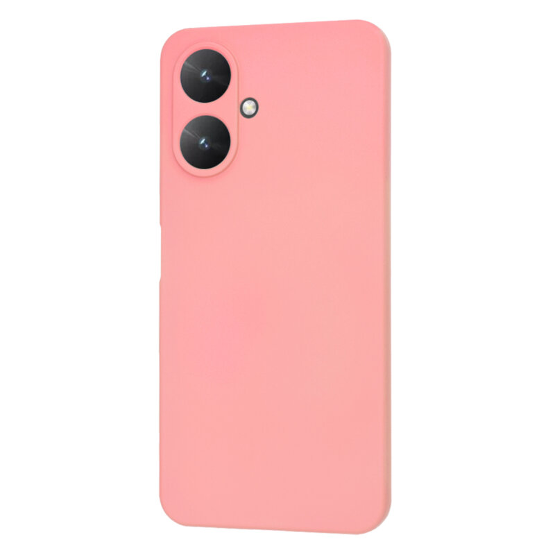 Husa silicon Xiaomi Redmi 13C 5G Techsuit SoftFlex, roz