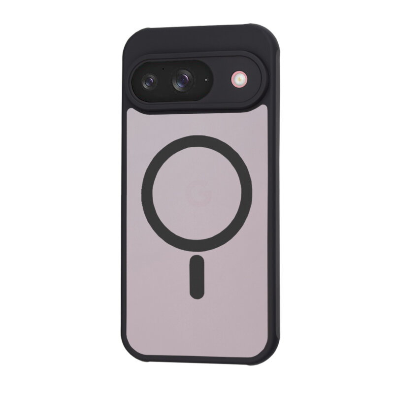 Husa Google Pixel 9 Techsuit HaloFrost MagSafe Series, negru