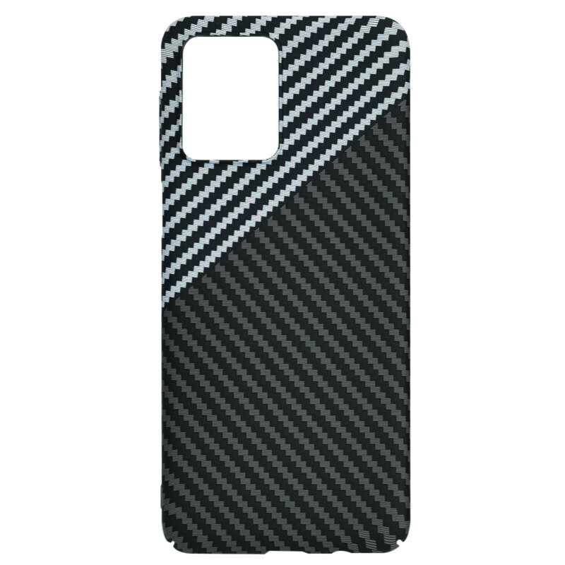 Husa Motorola Moto G54 Techsuit Carbonite FiberShell, gri