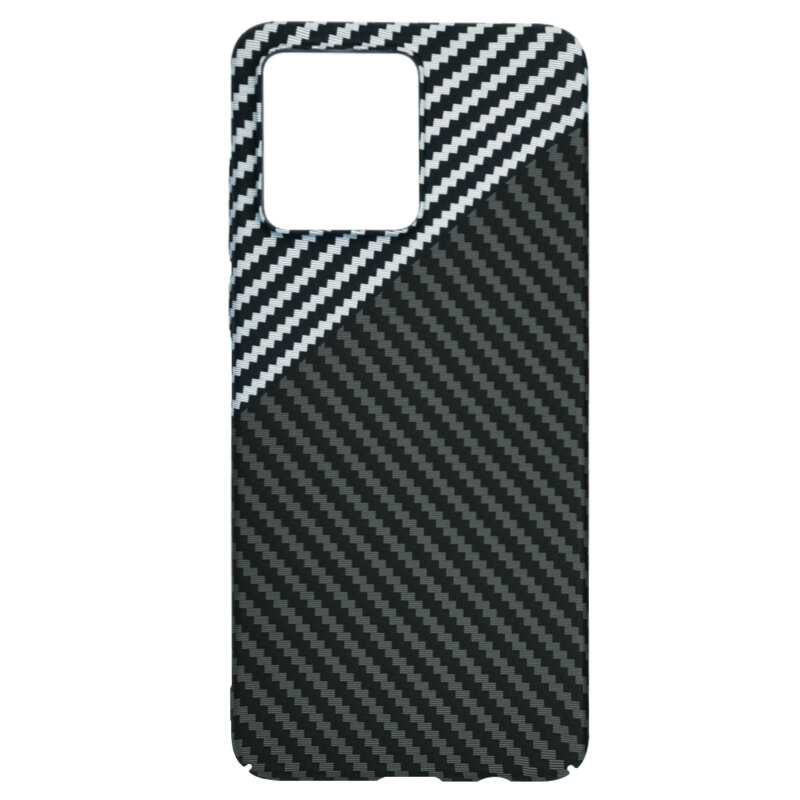 Husa Motorola Moto G84 Techsuit Carbonite FiberShell, gri