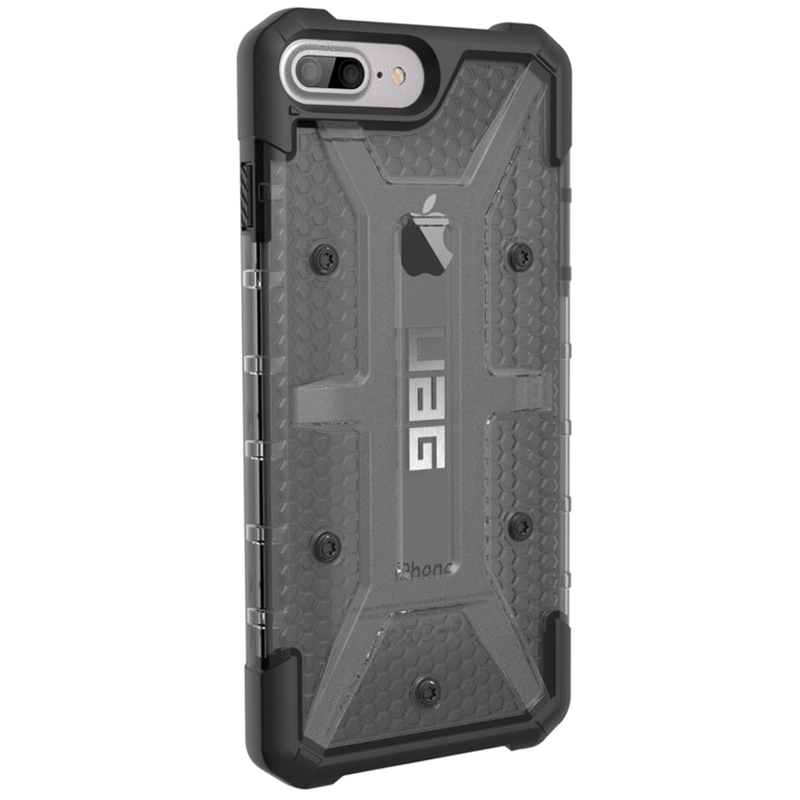 Husa iPhone 6 / 6S transparenta UAG Plasma, cenusiu