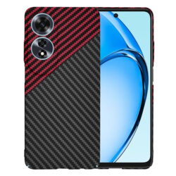 Husa Oppo A60 4G Techsuit Carbonite FiberShell, rosu inchis