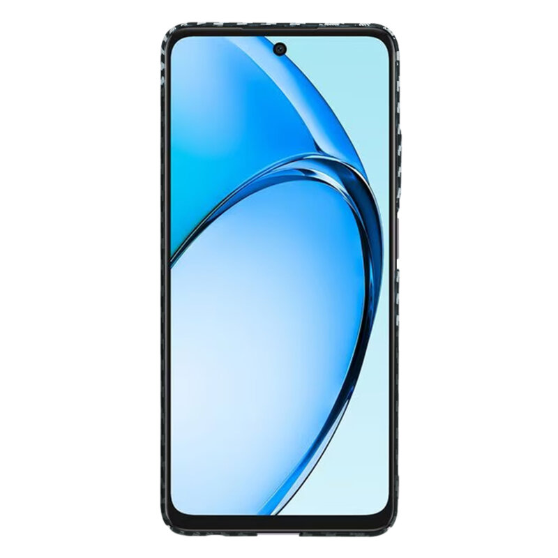 Husa Oppo A60 4G Techsuit Carbonite FiberShell, gri