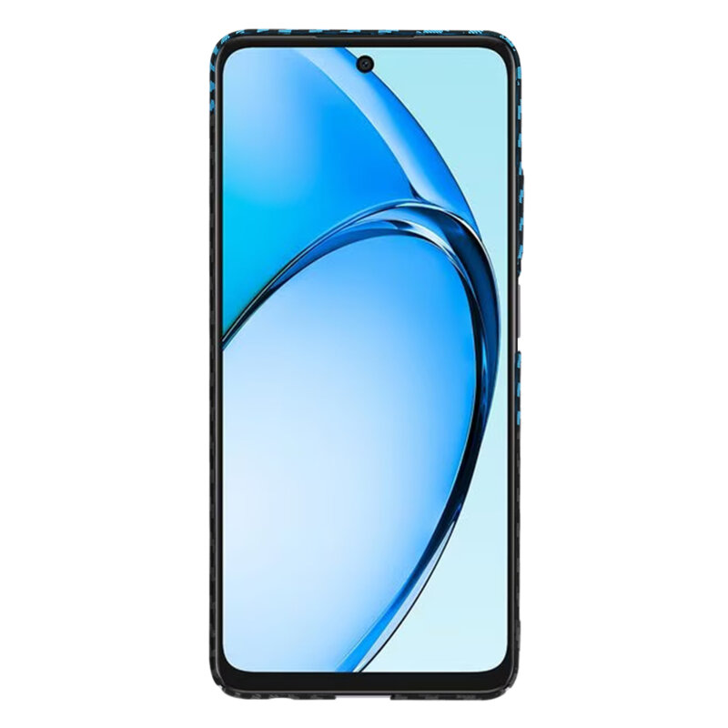 Husa Oppo A60 4G Techsuit Carbonite FiberShell, bleu