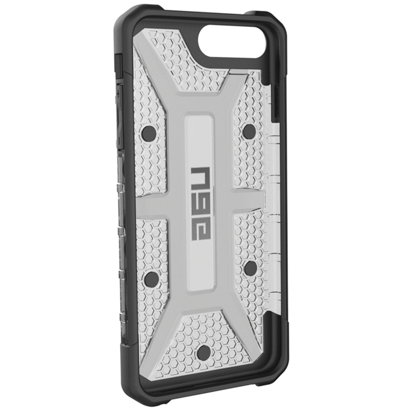 Husa iPhone 6 / 6S transparenta UAG Plasma, cenusiu