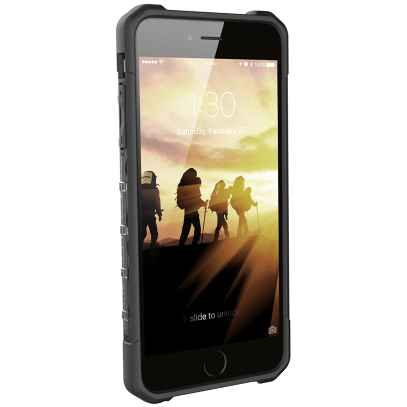 Husa iPhone 6 / 6S transparenta UAG Plasma, cenusiu