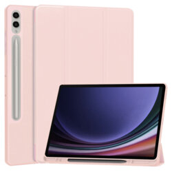 Husa Samsung Galaxy Tab S10 Plus Techsuit Flex Trifold Pen, roz