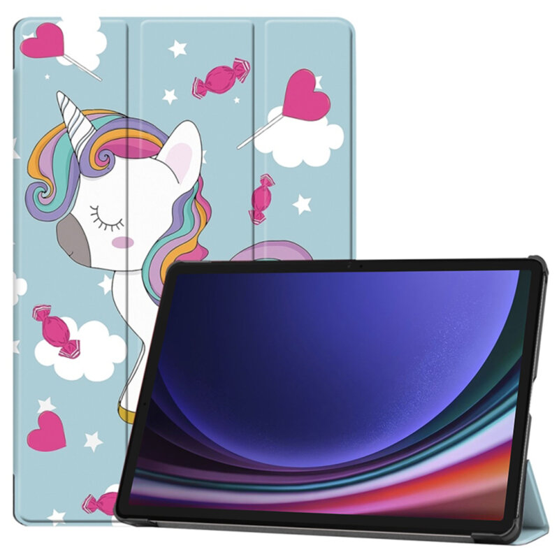 Husa Samsung Galaxy Tab S10 Plus Techsuit FoldPro, Unicorn