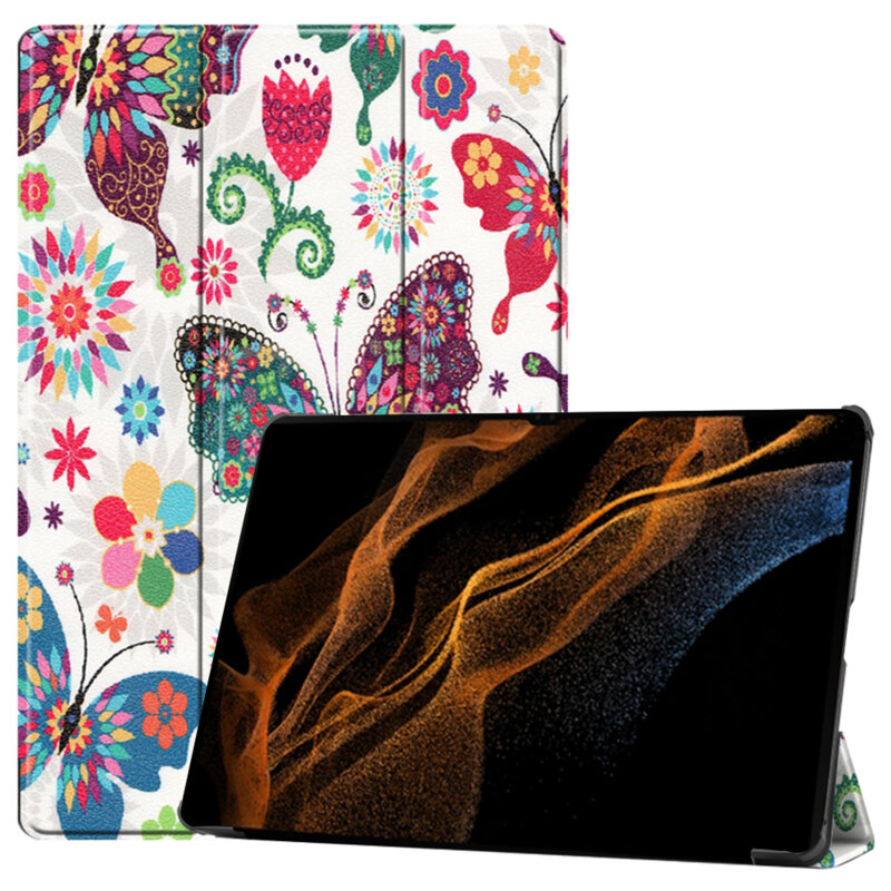 Husa Samsung Galaxy Tab S10 Ultra Techsuit FoldPro, Butterfly