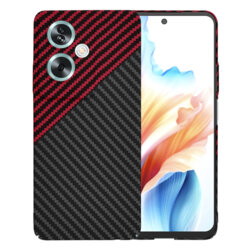 Husa OnePlus Nord N30 SE Techsuit Carbonite FiberShell, rosu inchis