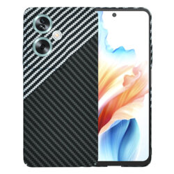 Husa Oppo A79 5G Techsuit Carbonite FiberShell, gri