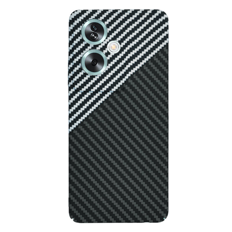 Husa Oppo A79 5G Techsuit Carbonite FiberShell, gri