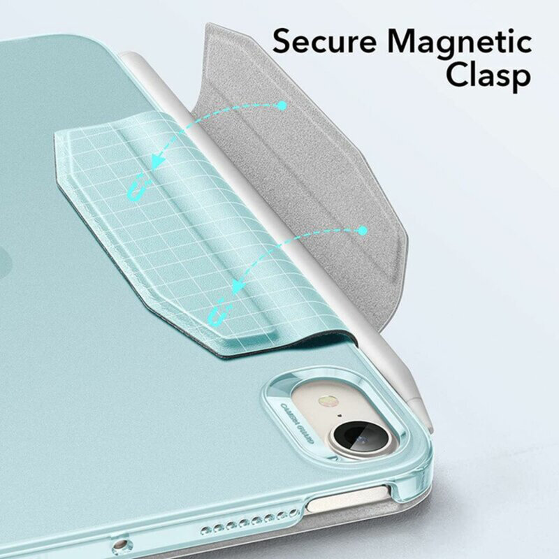 Husa iPad mini 7 (2024) ESR Ascend Trifold, Bleu