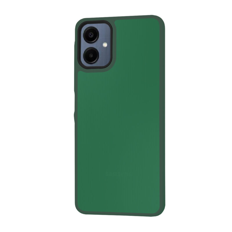 Husa Samsung Galaxy A06 Techsuit HaloFrost Series, verde inchis
