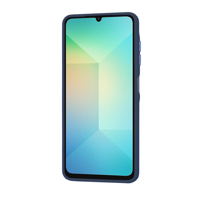 Husa Samsung Galaxy A06 Techsuit HaloFrost Series, bleumarin