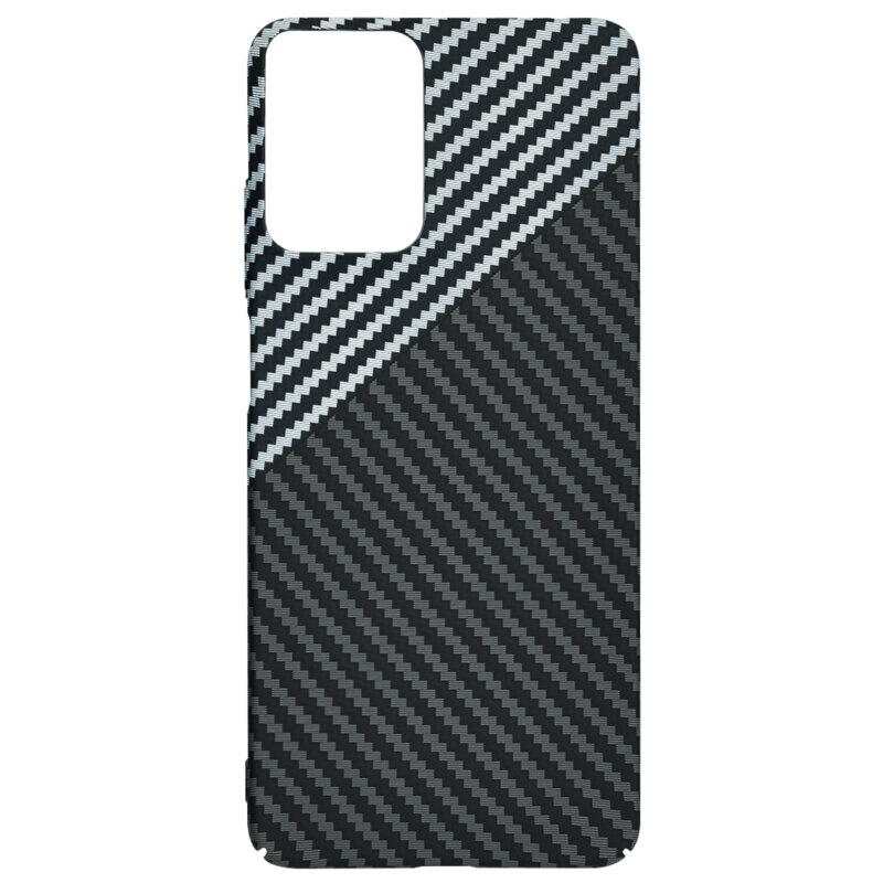 Husa Motorola Moto G24 Techsuit Carbonite FiberShell, gri